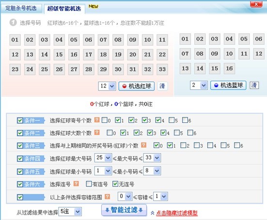 双色球在线选期提防双色球在线选号 尾6号