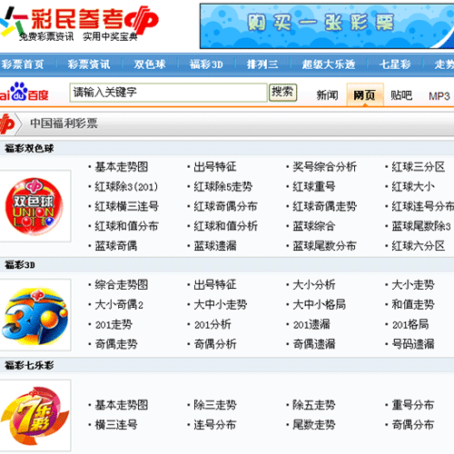 彩票走势图首页怎么分析彩票走势图