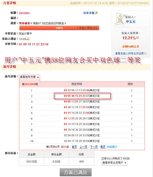双色球20122009-2012年中国彩票产业市场预测分析报告